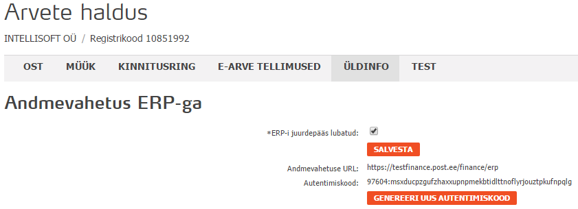 Finbite autentimiskood