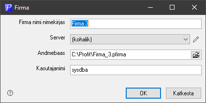 Uue firma loomine